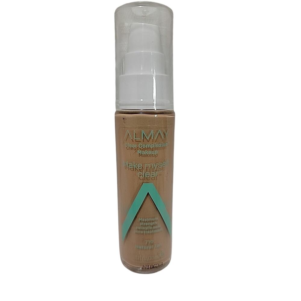 Almay Clear Complexion Make Myself Clear Foundation Natural Tan‎ 710 Acne